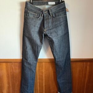 Gustin Men's Dark Indigo Slim Jeans